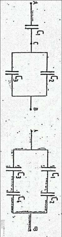 kondensatorëve. Kapacitetin ekuivalent të lidhjës së përzier të kondensatorëve e gjejmë duke i gjetur së pari kapacitetet e lidhjeve të secilit lloj veq e veq.