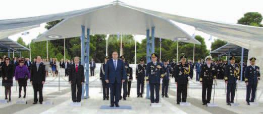 6 \ ΝΟΕΜΒΡΙΟΣ - ΔΕΚΕΜΒΡΙΟΣ Ετήσια επιμνημόσυνη δέηση πεσόντων κατά την εκτέλεση του καθήκοντος αποφοίτων ΣΤΥΑ Ο επίσημος Εορτασμός του Προστάτη της Πολεμικής Αεροπορίας Την Τρίτη 8 Νοεμβρίου,