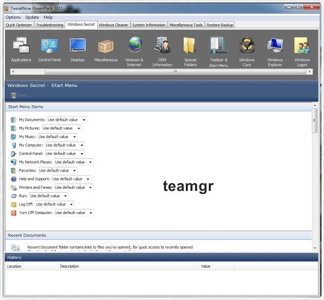 Core Explorer Logon καθαρίσετε κλεδιά ώστε προγράμματα πολλά