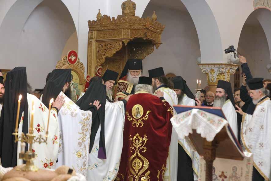 6 Η ΦΩΝΗ Ἡ Πανήγυρη τῆς Ἱερᾶς Μονῆς τῶν Ἁγίων Κυπριανοῦ καὶ Ἰουστίνης Ἔκφραση κοινωνίας μὲ τοὺς Βουλγάρους Ἀδελφοὺς Η Πανήγυρη τῶν Ἁγίων Κυπριανοῦ καὶ Ἰουστίνης τελέσθηκε μὲ ἰδιαίτερη λαμπρότητα στὴν