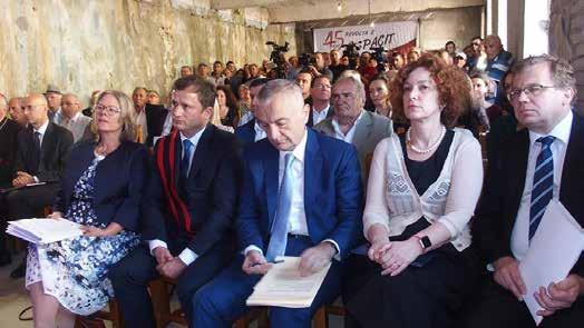 PËRKUJTIMORE 45 VJETORI I REVOLTËS SË BURGUT TË SPAÇIT 9 Me 21 Maj 2018, shoqata Muzeumi i Burgut të Spaçit në bashkëpunim me: Komisionin Drejtësi dhe Paqe; Institutin e Integrimit të Ish të