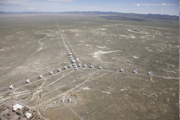 VLA cm- radioastronomy central New