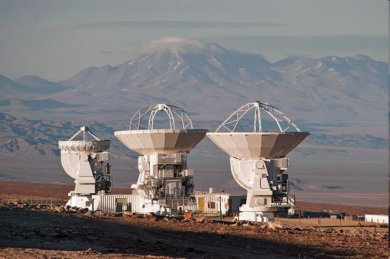 Array Atacama desert of