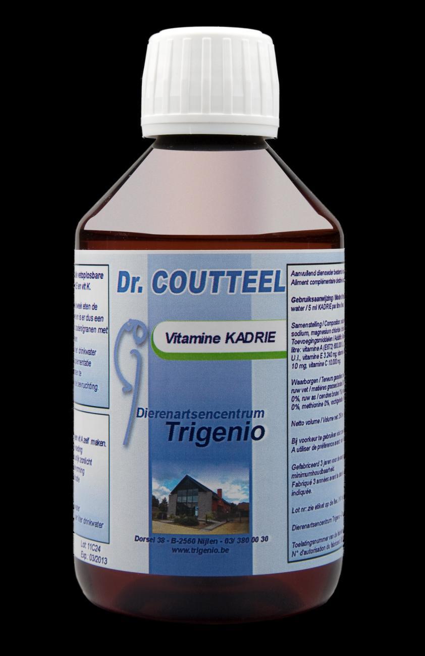 Συμπληρώματα μέσω του πόσιμου νερού VITAMINE KADRIE Συμπληρώνει την ελλιπή και μη ισορροπημένη διατροφή Αντικαθιστά μερικώς