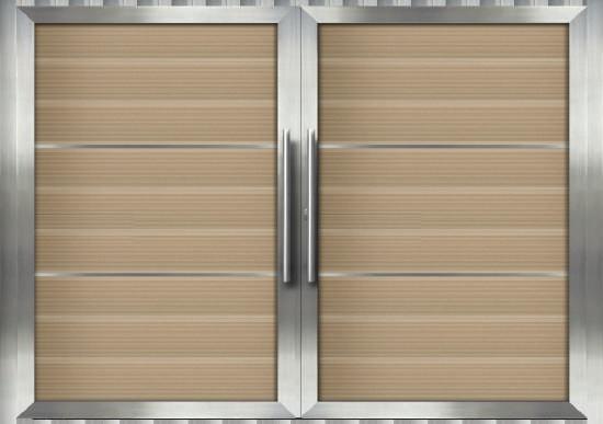 cod.:m7480 Μ7480 The profile of the sash and the frame is anodised in INOX colour.