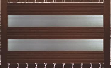 Elegance cod.:ε6493 The columns have dimensions 60x60mm and the horizontal profiles 150x14mm. They are coated in beige color.