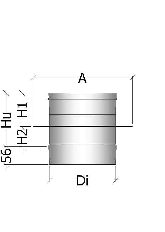 ELEMENTI DI PARTENZA / STARTING ELEMENTS KI 077: COPPA RACCOGLI CONDENSA / CONDENSATE DRAIN Elemento per la raccolta e lo scarico, mediante raccordo filettato, dell'eventuale condensa o acqua piovana