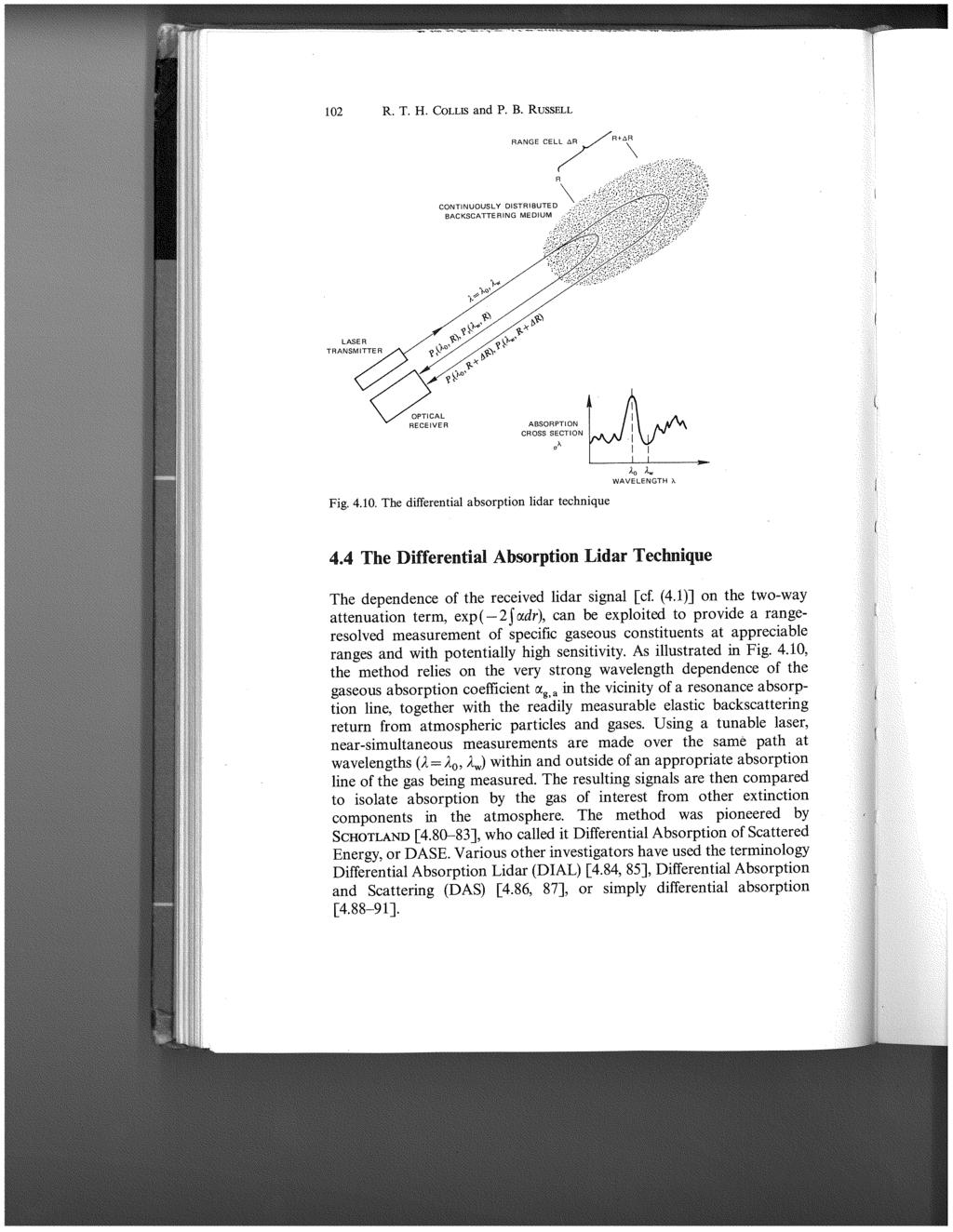 Differential bsorption Lidar (DIL) This is a nice schematic, but in reality,