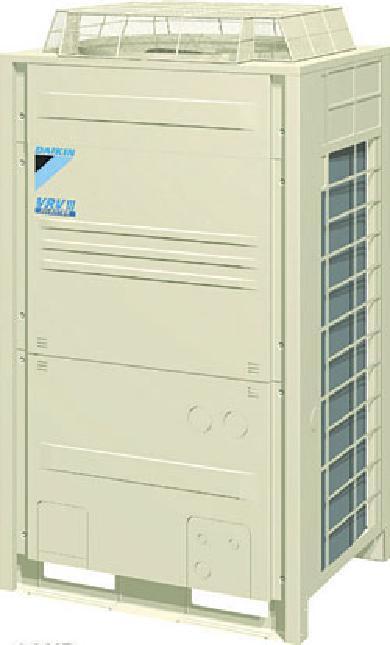Slika 11. Zrakom hlađena kondenzacijska jedinica VRF sustava Glavna prednost ovog sustava je sposobnost odgovora na fluktuacije toplinskog opterećenja prostorije.