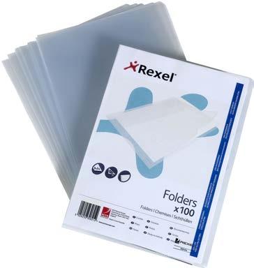 ΖΕΛΑΤΙΝΕΣ REXEL 12175 "L" SUPERFINE CLEAR τεμ