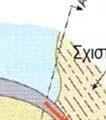 Παλαιές κατολισθήσεις στα αντερείσματαα μπορεί να δημιουργήσουν