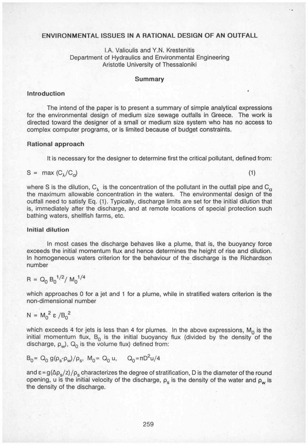 ENVIRONMENTAL JSSUES ΙΝ 