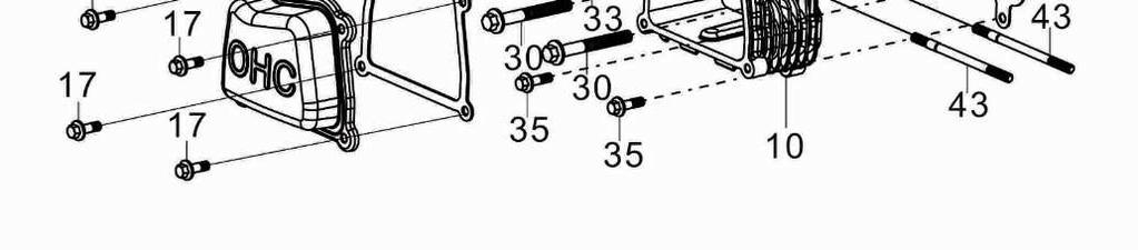 1 120_17 90007-0614-A1 BOLT M6 14 4 120_20 30010-Z020120-00 SPARK PLUG 1 120_30 12003-Z020110-00 BOLT M8X65 3 120_33
