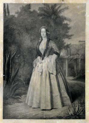 1854]. Λιθογραφία μέ τίντα, 550 x 406 mm. (μικρές φθορές, ὀξειδωμένη). Χαραγμένη ἀπό τόν Fr.
