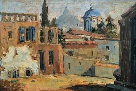 200 448 446 ΚΟΝΤΟΠΟΥΛΟΣ, Ἀλέκος, 1904-1975. Τό κατέβασμα τῆς γερμανικῆς σημαίας ἀπό τήν Ἀκρόπολη.