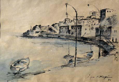 Κάτσας». 1.000-1.500 452 ΝΙΚΟΛΑΟΥ, Νίκος, 1909-1986. Ὕδρα.