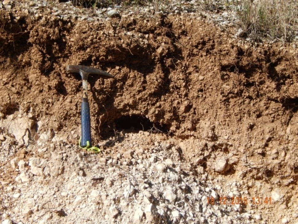 λιθολογική διαφορά μεταξύ αυτών Γεωλογικό σφυρί