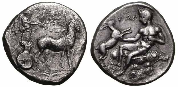 Në një vend tjetër Lukiani e quan Panin, ndër zotat e ardhur në Olimp e madje si shumë të dyshimtë: Mua më mori Hermesi dhe më vuri të rrinja pranë Panit, Koribantëve, A sit dhe Sabazit zota, të