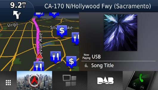 Widget Widget Widget 1 Πατήστε το πλήκτρο [HOME]. 2 Μπορείτε επίσης να αλλάξετε το widget κινώντας το δάχτυλό σας αριστερά ή δεξιά στην οθόνη.