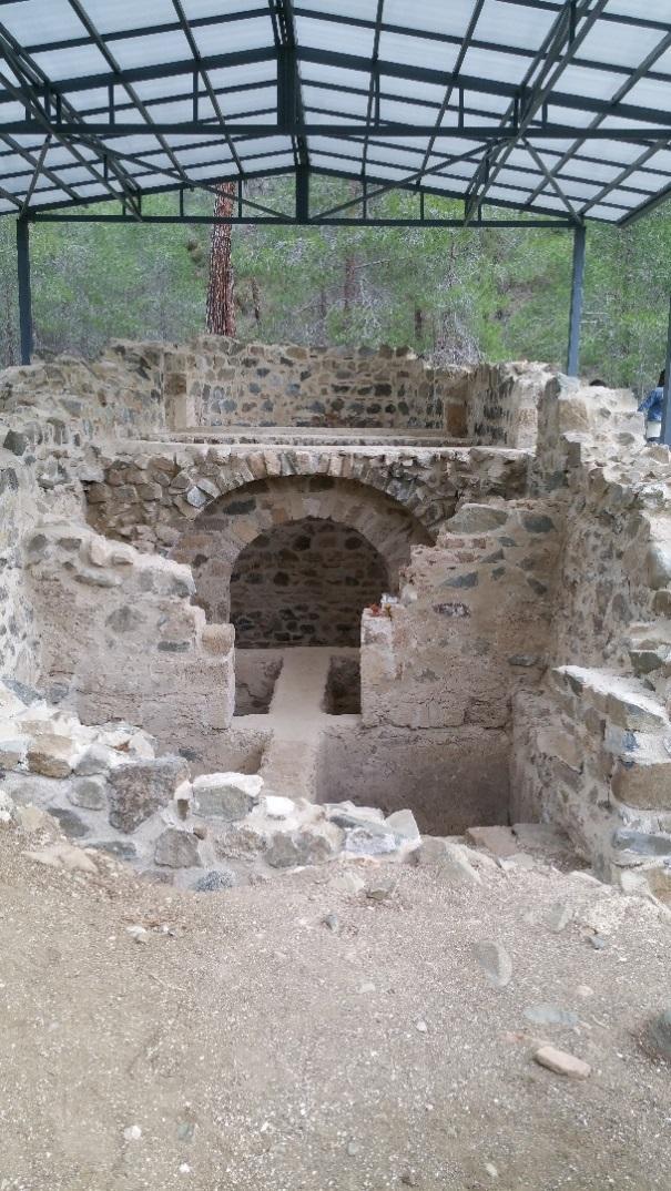 Η Μονή υδρευόταν από ένα μύλο