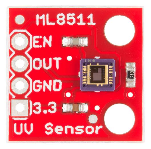 UV sensor : ML8511 Mass : 0.