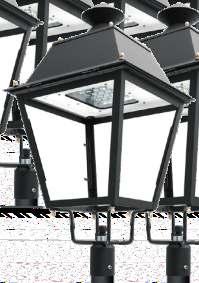 Vila 5ANOS GARANTÍA CARACTERÍSTICAS XERAIS Vila é unha gama de luminarias de aluminio de deseño clásico que se integra á perfección en entornos urbanos, tanto en centros históricos como en rúas