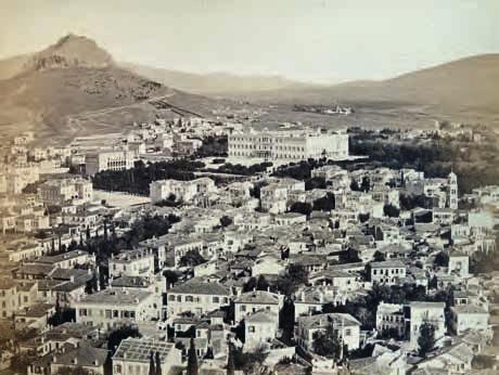 150-200 331 Ἄλμπουμ μέ 53 φωτογραφίες ἀπό ἕνα ταξίδι στήν Ἑλλάδα. [ἀρχές 20οῦ αἰώνα].