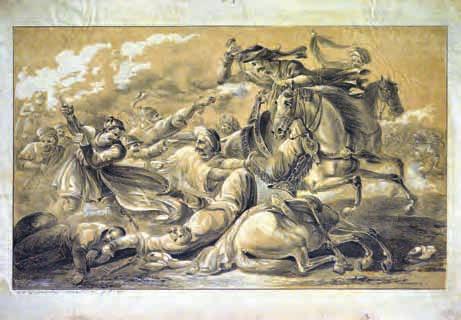 Κάτω ἀπό τά μνήματα ἡ ἐπιγραφή: «ΔΑΠΑΝ(Η) ΦΥ- ΛΟΘΕΟΥ ΙΕΡ(Ο)Μ(ΟΝΑΧΟΥ) Χ(ΕΙ)Ρ ΙΩ(ΑΝΝΟΥ) 1860».