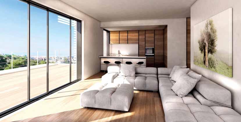 Apartment & Maisonette Fourth & Fifth floor Διαμέρισμα & Μεζονέτα Τέταρτος & Πέμπτος όροφος 0_M _A 95,53 m 2 85,03 m 2 The 4th floor apartment and maisonette consist of a large living room, a dining