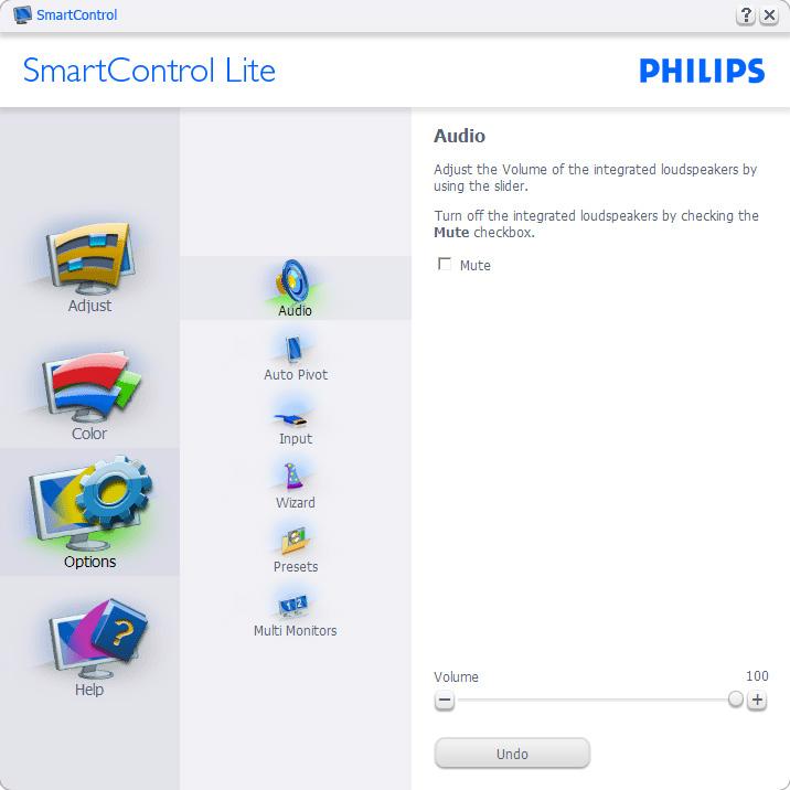 3. Βελτιστοποίηση εικόνας Context Menu (Ενεργοποίηση μενού περιεχομένου) εμφανίζει το μενού γραμμής εργασιών για το SmartControl Lite.