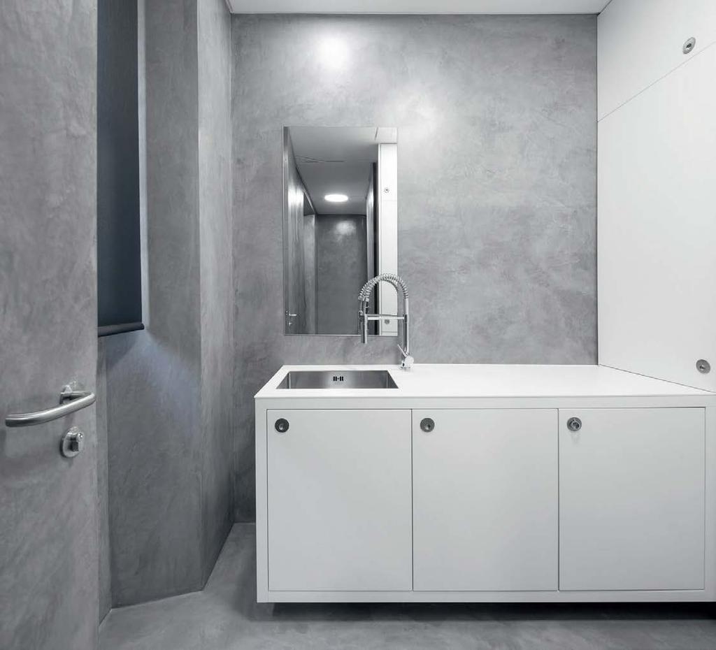 WALL2FLOOR EPOXY BINDER Πρόκειται για εποξειδικό υλικό 2-συστατικών που χρησιμοποιείται αποκλειστικά σε συνδυασμό με το Rasal.
