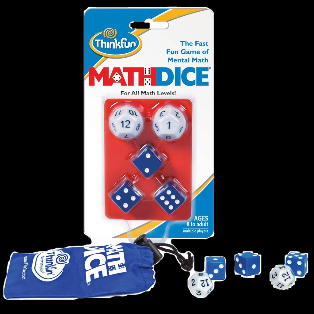 Γρίφοι Math Dice Γρήγορο & Διασκεδαστικό Παιχνίδι Μαθηματικών Για 1+ παίκτες
