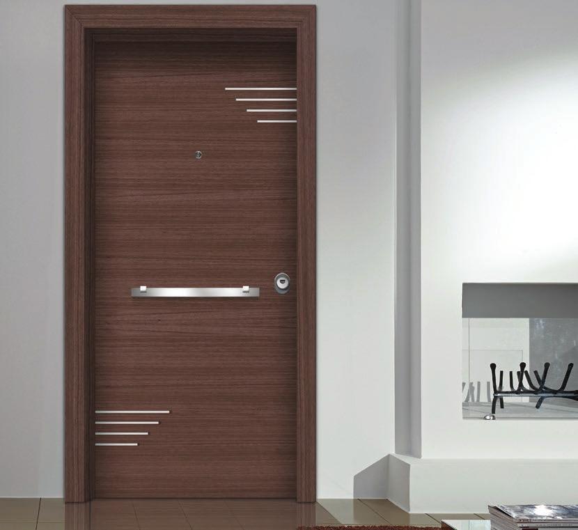 ΘΩΡΑΚΙΣΜΕΝΕΣ ΠΟΡΤΕΣ ΕΣΩΤΕΡΙΚΗΣ ΧΡΗΣΗΣ Laminate I301 I302 ΕΠΙΠΕΔΟ I303 I318 LAMINATE Η πιο οικονοµική επιλογή. Είναι ανθεκτικό υλικό και αποτυπώνει πειστικά την αίσθηση του ξύλου.