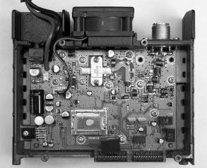 SETION INSIDE VIEWS MAIN UNIT AF power amplifier (Q: RD0HVF) Antenna switching