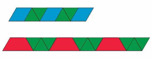 10. Αν το μοτίβο συνεχίσει με τον ίδιο τρόπο, τι χρώμα θα έχει το τετράγωνο στη θέση με το ; 11.