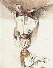 Ὑδατογραφία σέ χαρτί, 250 x 195 mm. Σέ κορνίζα.