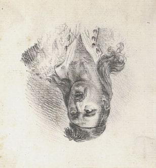 Ὑδατογραφία σέ χαρτί, 250 x 155 mm. Σέ κορνίζα.