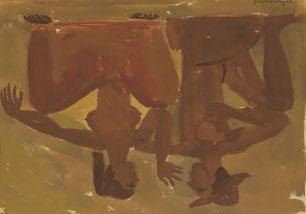200 459 ΓΡΑΜΜΑΤΟΠΟΥΛΟΣ, Κωνστ., 1916-2003. Πορτραῖτο τῆς Ἔλλης Μ.-Ο.