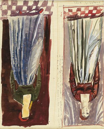 000 463 ΜΟΡΑΛΗΣ, Γιάννης, 1916-2009. Μελέτες κοστουμιοῦ.