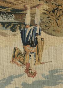 285 x 210 mm. Σέ κορνίζα. Βασισμένο στό «Βοσκό τῆς Ἀρκαδίας» τοῦ Stackelberg.