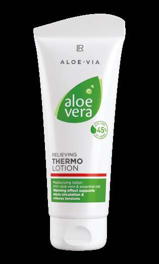 45 % Aloe Vera Aloe Vera Χαλαρωτική Θερμαντική Λοσιόν Θερμαντική λοσιόν