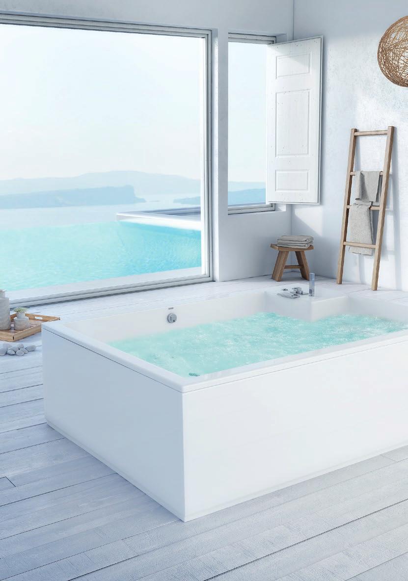 SHELL MATERIAL: ACRYLIC,IN FINISHING WHITE GLOSS, WHITE VELLURE, ANTHRACITE GREY VELLURE, LIGHT GREY VELLURE, BEIGE VELLURE, BLACK VELLURE.