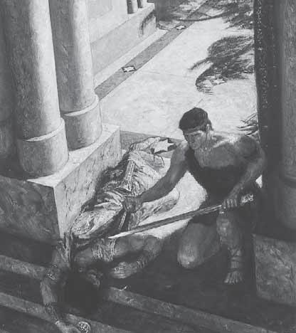 1 Nefi 3 4 Po Të Kemi esim Zoti Do Të Na Ndihmojë 1 Nefi 4 ndej dhe këtej (v. 2) Këtu dhe atje Zemëruar (v. 4) Shumë i inatosur I detyruar (v. 10) I urdhëruar, i shtrënguar, i detyruar Të mbarojë (v.