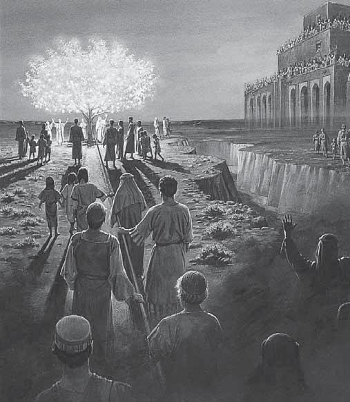 1 Nefi 8 Ëndrra e Lehit Ëndrra e frymëzuar e Lehit simbolikisht përfaqëson jetën tonë në vdekshmëri.