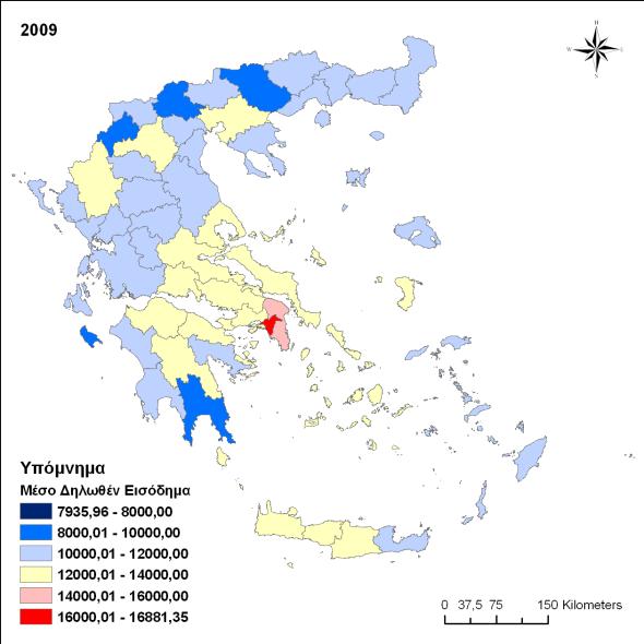 Ακαθάριστη Προστιθέμενη Αξία στον κλάδο «Εμπόριο και Τουρισμός» (ΕΛ.ΣΤΑΤ.