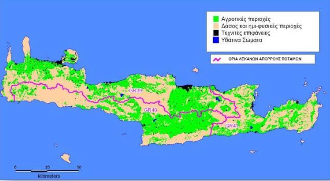 των ιδιαιτεροτήτων της Κρήτης είναι το γεγονός ότι οι τρεις μεγάλες υφάλμυρες καρστικές πηγές της νήσου (Αλμυρός Γεωργιούπολης, Αλμυρός Ηρακλείου και Αλμυρός Αγίου Νικολάου) εκφορτίζουν σε μέση