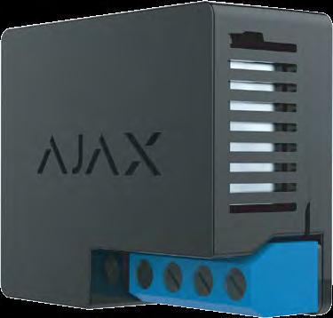Ajax WallSwitch Ασύρματος διακόπτης Ενεργοποιεί / απενεργοποιεί ηλεκτρικές συσκευές και καταγράφει την κατανάλωση ενέργειας μέσω smartphone ή web browser. 52.00 20.52.130.