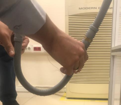 συνδέσεις του σιφονιού Καθαρίστε το σιφόνι Ελέγξτε τα στηρίγματα του