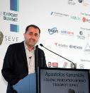 Απόστολος Κενανίδης, Πρόεδρος της Ομοσπονδίας Φορτηγών Αυτοκινηστών Ελλάδος Διεθνών Μεταφορών-ΟΦΑΕ, ο οποίος αναφέρθηκε στην ψηφιοποίηση των οδικών μεταφορών και συγκεκριμένα στην εξέλιξη του e-cmr,