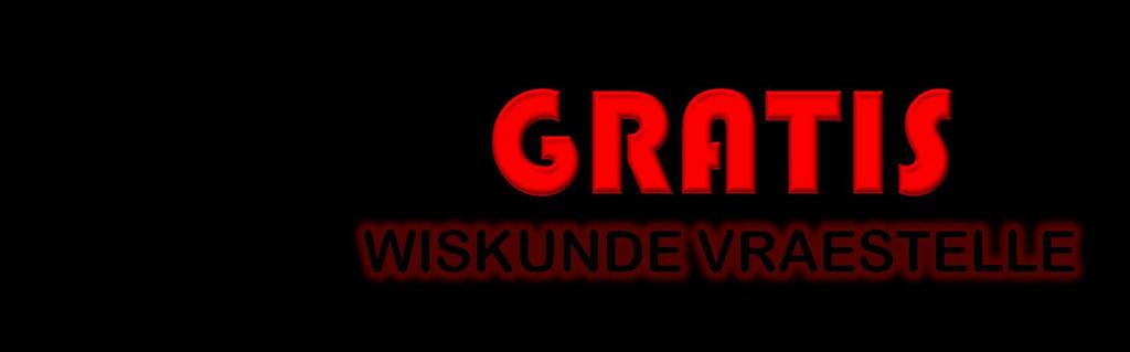 Hierdie vraestel is deel van InternetLearning se EamKit pakket.